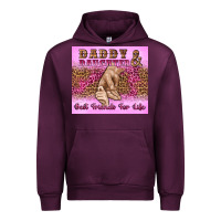 Mauve Wine daddy and daughter best friends for life Urban Hoodie - Artiststas