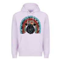 Lilac black angus  rainbow Premium Hoodie - JahusDesignShop
