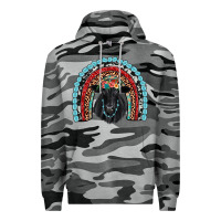 Slate Camo black angus  rainbow Premium Hoodie - JahusDesignShop