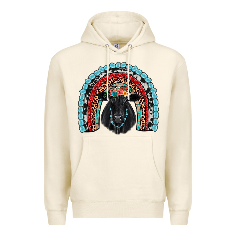 Black Angus  Rainbow Premium Hoodie by JahusDesignShop | Teevron
