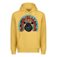 Antique Gold black angus  rainbow Premium Hoodie - JahusDesignShop