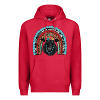 Cardinal black angus  rainbow Premium Hoodie - JahusDesignShop