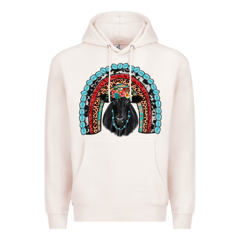 Black Angus  Rainbow Premium Hoodie by JahusDesignShop | Teevron