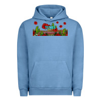 Pigment Pebble Blue texas chica Urban Hoodie - Jasminsmagicworld