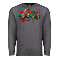 Charcoal Heather mexicana Premium Sweatshirt - texasbilliewilder