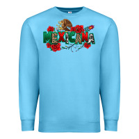 Ocean Blue mexicana Premium Sweatshirt - texasbilliewilder