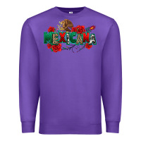 Purple mexicana Premium Sweatshirt - texasbilliewilder