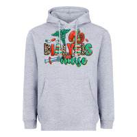 Heather Grey dialysis nurse Heavyweight Hoodie - RanaPortraitStore