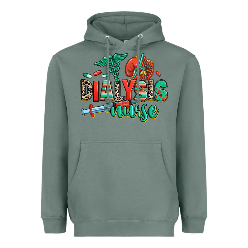 Dialysis Nurse Heavyweight Hoodie by RanaPortraitStore | Teevron