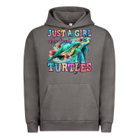 Pigment Tornado just a girl who loves turtles Urban Hoodie - Jasminsmagicworld