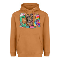 Meerkat cna nurse tie dye leopard Heavyweight Hoodie - RanaPortraitStore