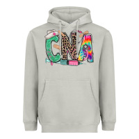Moon Dust cna nurse tie dye leopard Heavyweight Hoodie - RanaPortraitStore