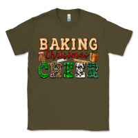 Army Green baking christmas cheer Classic Tee - FaDigitalArtStudio