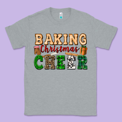 Baking Christmas Cheer Classic Tee Designed By Fadigitalartstudio
