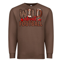 Chestnut wild about football Premium Sweatshirt - Zillion Design Studio