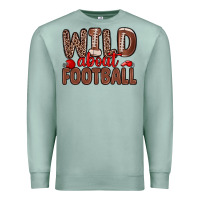 Seafoam wild about football Premium Sweatshirt - Zillion Design Studio