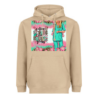 Mushroom coffee scrubs rubber gloves nurse Heavyweight Hoodie - RanaPortraitStore