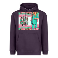 Plum coffee scrubs rubber gloves nurse Heavyweight Hoodie - RanaPortraitStore
