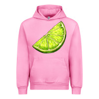 Fuchsia Pink lime for gin Urban Hoodie - AdoDesignShop