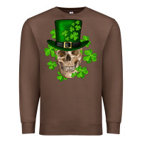 Chestnut st. patrick's day skull Premium Sweatshirt - RanaPortraitStore