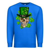 True Royal st. patrick's day skull Premium Sweatshirt - RanaPortraitStore