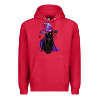 Cardinal black witch cat Premium Hoodie - BundleAndBundleShop