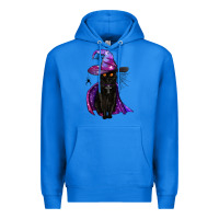 True Royal black witch cat Premium Hoodie - BundleAndBundleShop
