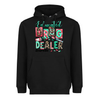 Black educated drug dealer nurse life Heavyweight Hoodie - RanaPortraitStore