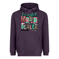 Plum educated drug dealer nurse life Heavyweight Hoodie - RanaPortraitStore