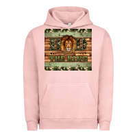 Pigment Salmon dad the king Urban Hoodie - Artiststas