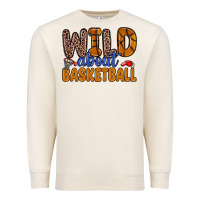 Sandshell wild about basketball Premium Sweatshirt - Zillion Design Studio