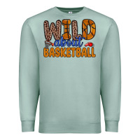 Seafoam wild about basketball Premium Sweatshirt - Zillion Design Studio