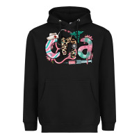 Black floral cna certified nursing assistant Heavyweight Hoodie - RanaPortraitStore