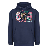 Navy floral cna certified nursing assistant Heavyweight Hoodie - RanaPortraitStore