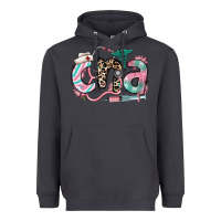 Smoke floral cna certified nursing assistant Heavyweight Hoodie - RanaPortraitStore