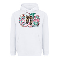 White floral cna certified nursing assistant Heavyweight Hoodie - RanaPortraitStore
