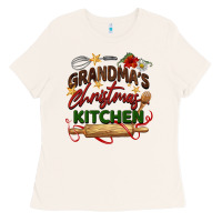 Bone grandma's Christmas kitchen Ladies Tee - BarkalooDesign
