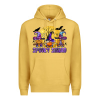 Antique Gold spooky squad Premium Hoodie - BundleAndBundleShop