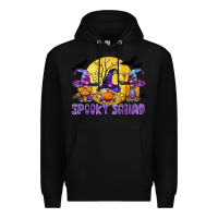 Black spooky squad Premium Hoodie - BundleAndBundleShop
