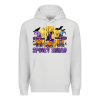 Dove Grey spooky squad Premium Hoodie - BundleAndBundleShop