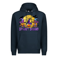 Navy spooky squad Premium Hoodie - BundleAndBundleShop