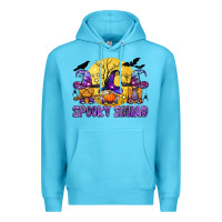 Ocean Blue spooky squad Premium Hoodie - BundleAndBundleShop