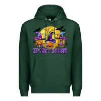 Sports Green spooky squad Premium Hoodie - BundleAndBundleShop