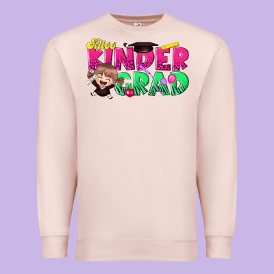 Miss Kinder Grad Premium Sweatshirt Designed By Texasbilliewilder