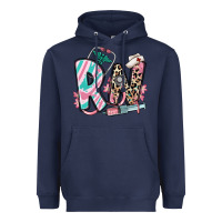 Navy floral rn registered nurse Heavyweight Hoodie - RanaPortraitStore