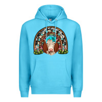 Ocean Blue hereford rainbow Premium Hoodie - JahusDesignShop