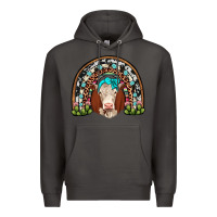 Smoke hereford rainbow Premium Hoodie - JahusDesignShop