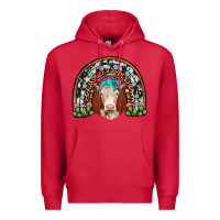 Cardinal hereford rainbow Premium Hoodie - JahusDesignShop