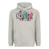 Moon Dust floral nurse Heavyweight Hoodie - RanaPortraitStore