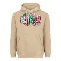 Mushroom floral nurse Heavyweight Hoodie - RanaPortraitStore